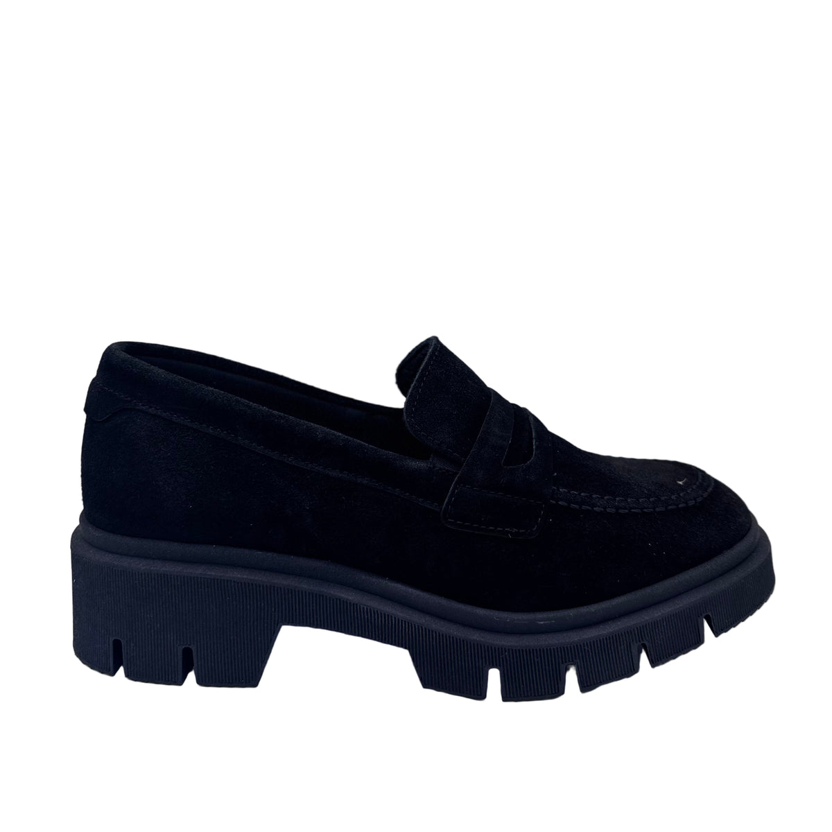 CHUNKY LOAFER VELOURSLEDER