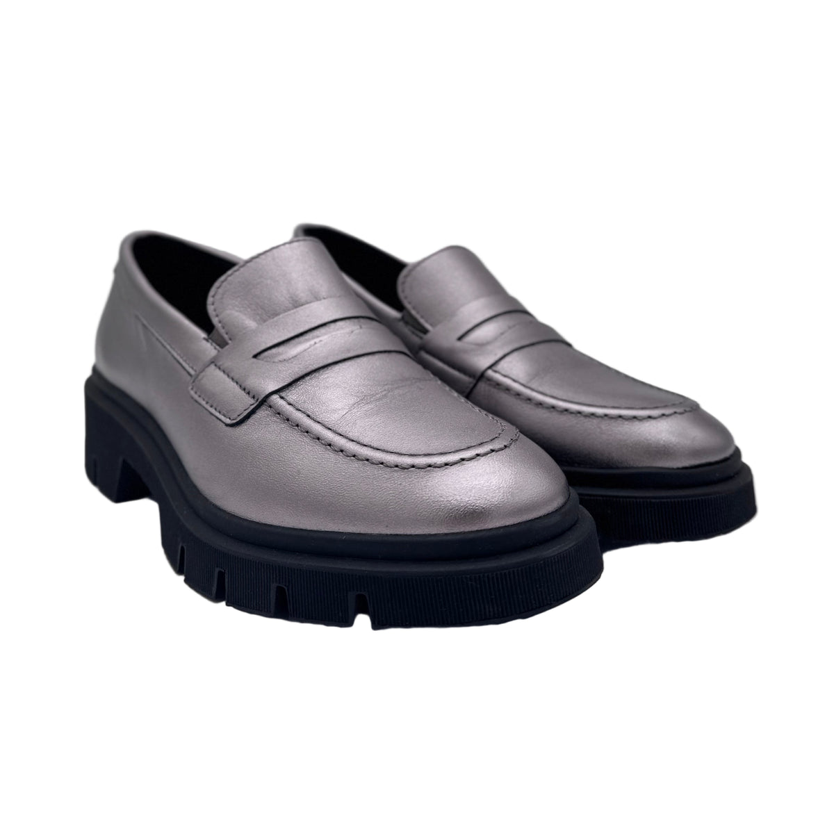 CHUNKY LOAFER METALLIC