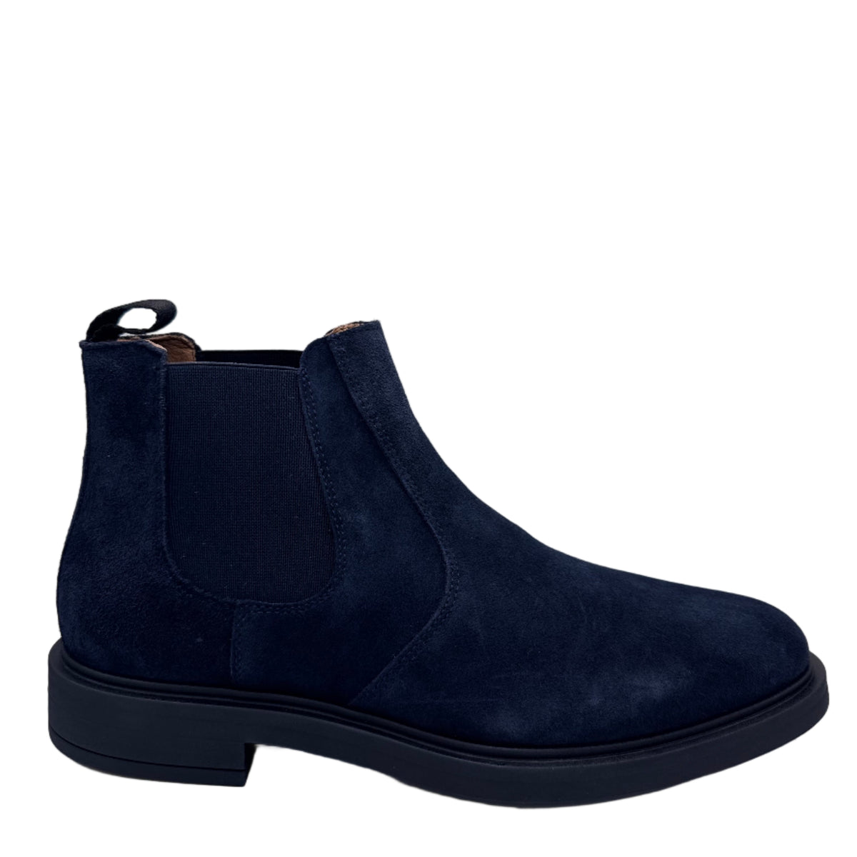 CHELSEA BOOTS VELOURSLEDER BLAU