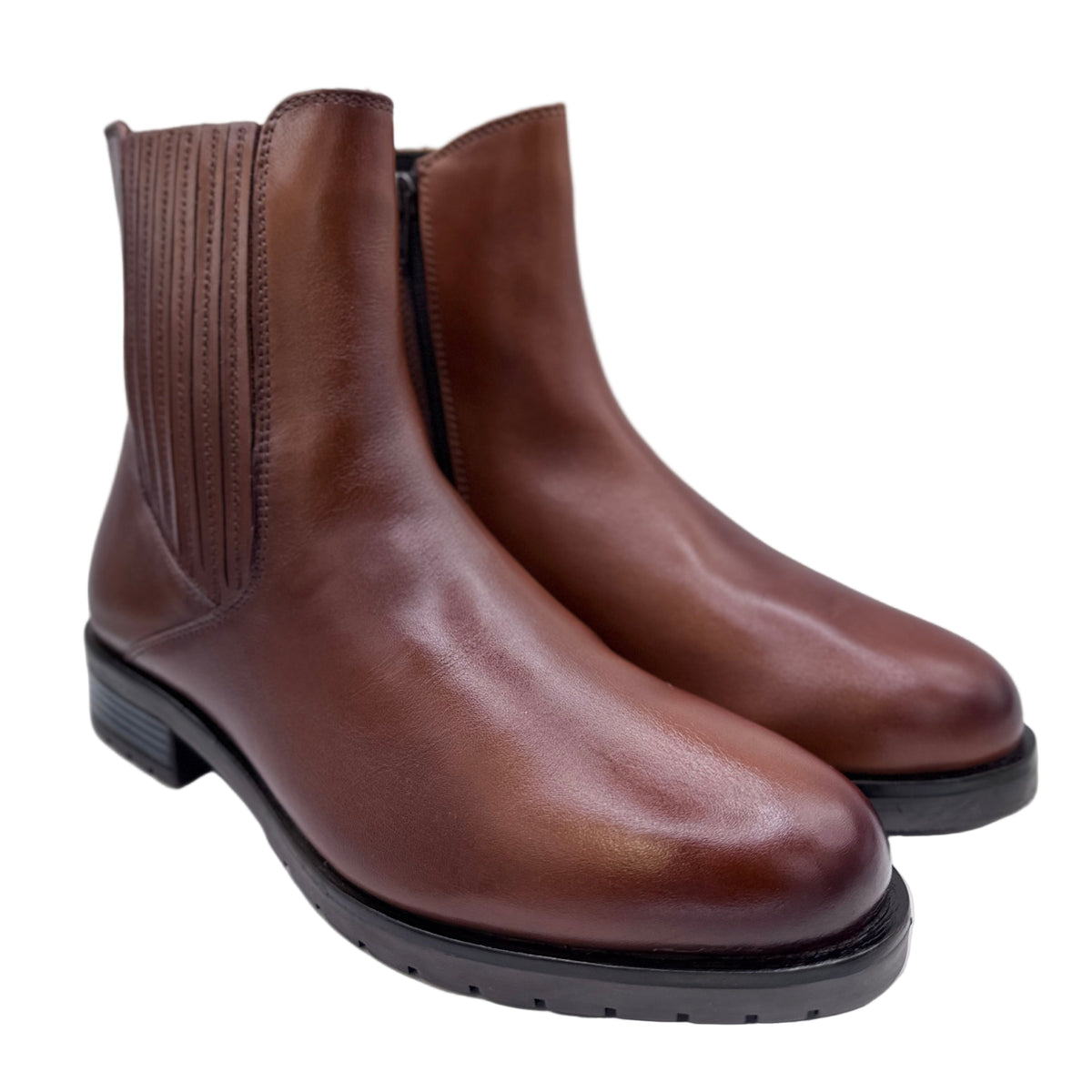 CHELSEA BOOTS COGNAC