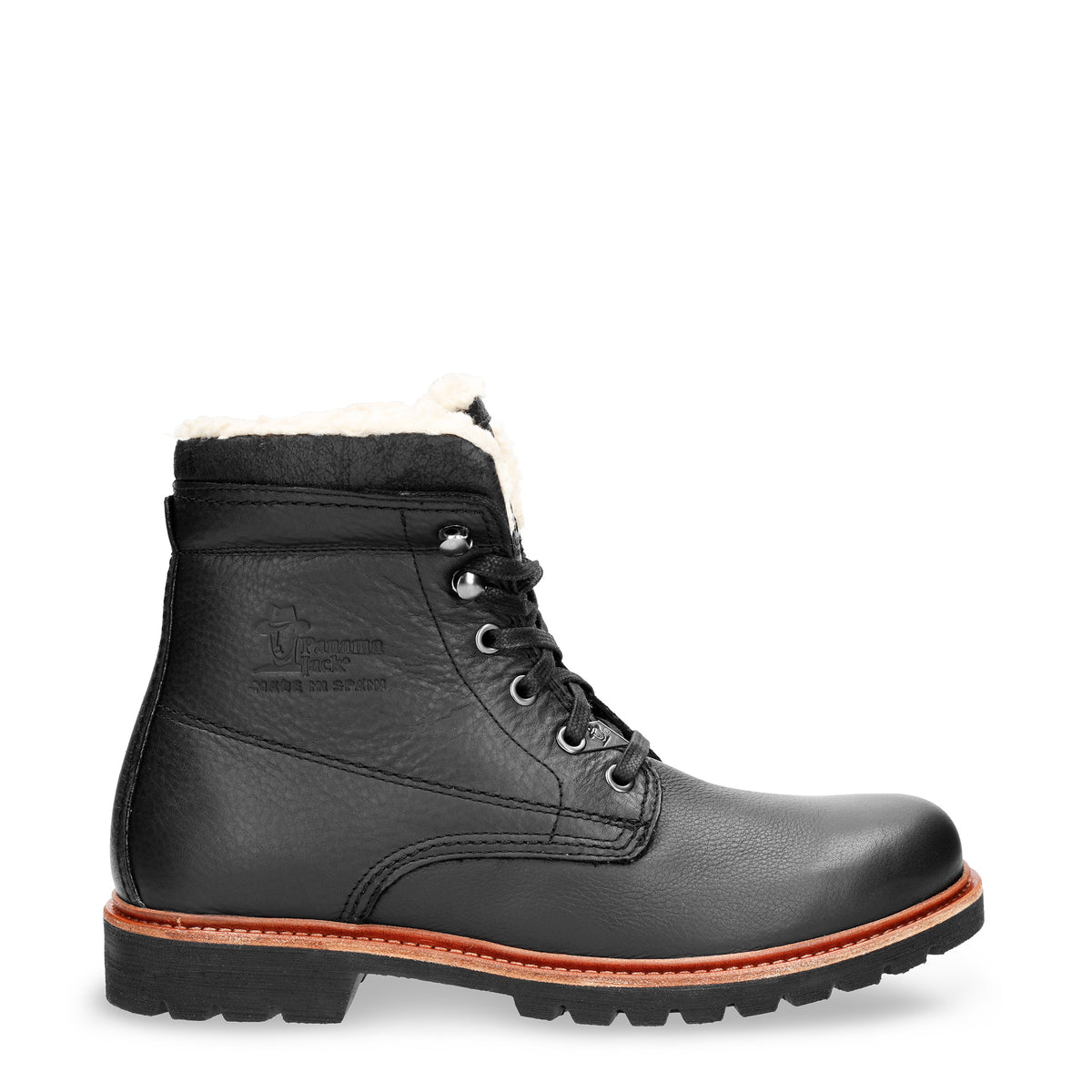 SCHNÜRBOOTS P03 AVIATOR C2 SCHWARZ