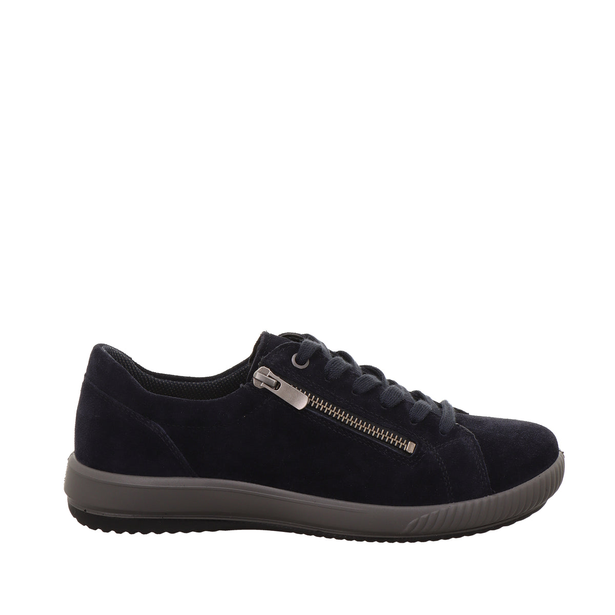 TANARO 5.0 SNEAKER LOW ZIPPER VELOURSLEDER OCEANO